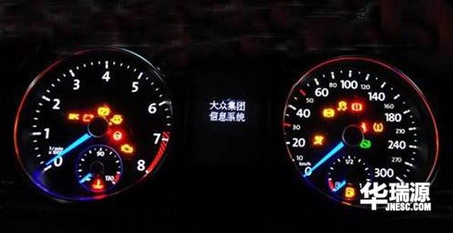 汽车仪表上这4个灯亮起来,司机要立刻刹车