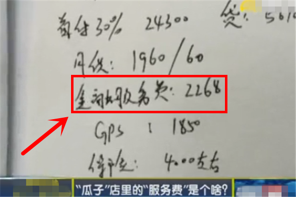 在瓜子购买二手车,女子被需要交2268元“金融服务费”!