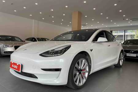 上海二手特斯拉Model 3 2020款 长续航后轮驱动版