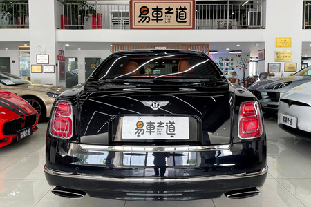 北京二手宾利慕尚 2017款 6.8T 手自一体 长轴距版