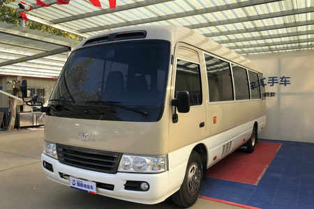 滨州二手丰田柯斯达 2007款 4.1T 高级车20座柴油