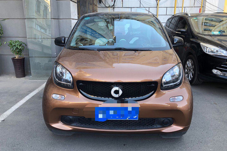 廊坊二手smart fortwo 2015款 1.0L 52千瓦硬顶激情版