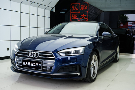 廊坊二手奥迪A5 2019款 Coupe 40 TFSI 时尚版 国V